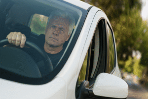 Hombre conduce. Recuperar puntos del carnet: ¿cómo hacerlo?