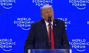 Trump en Davos