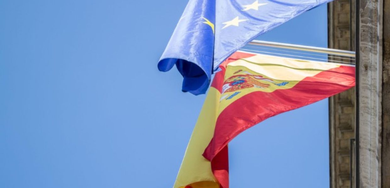 Banderas UE España