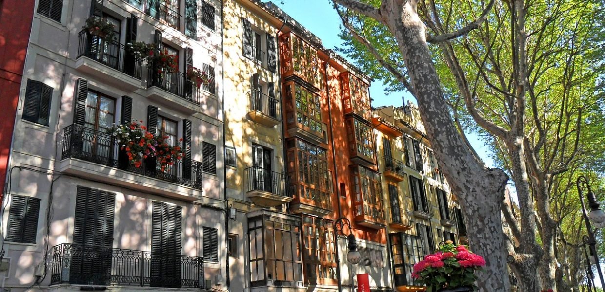 Calle edificio Palma de Mallorca Imagen de Bartłomiej Koc