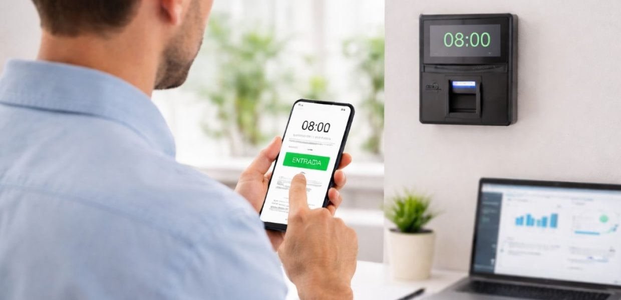 Fichar trabajo ERP