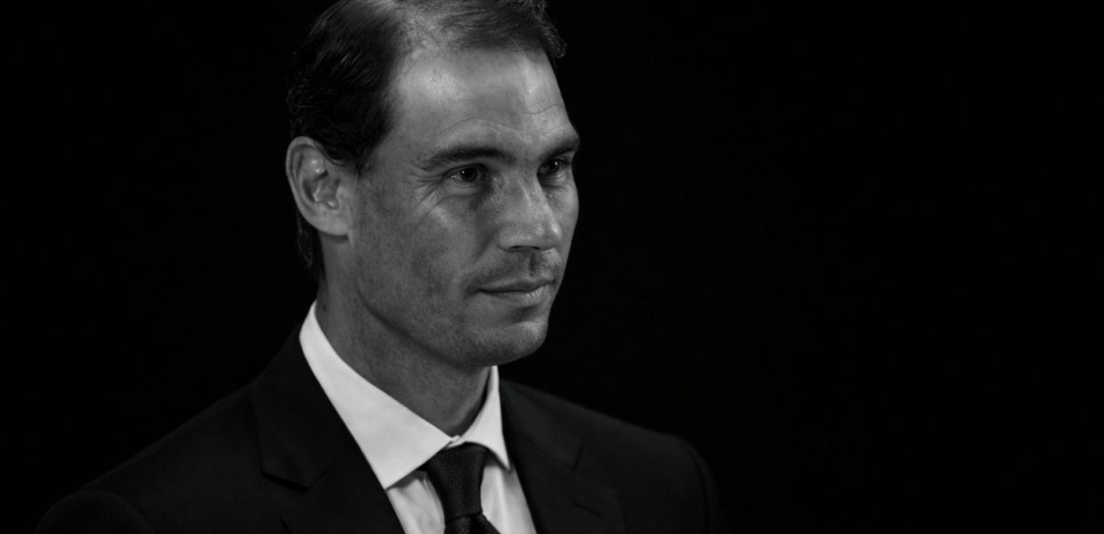 Rafa Nadal elegante IA