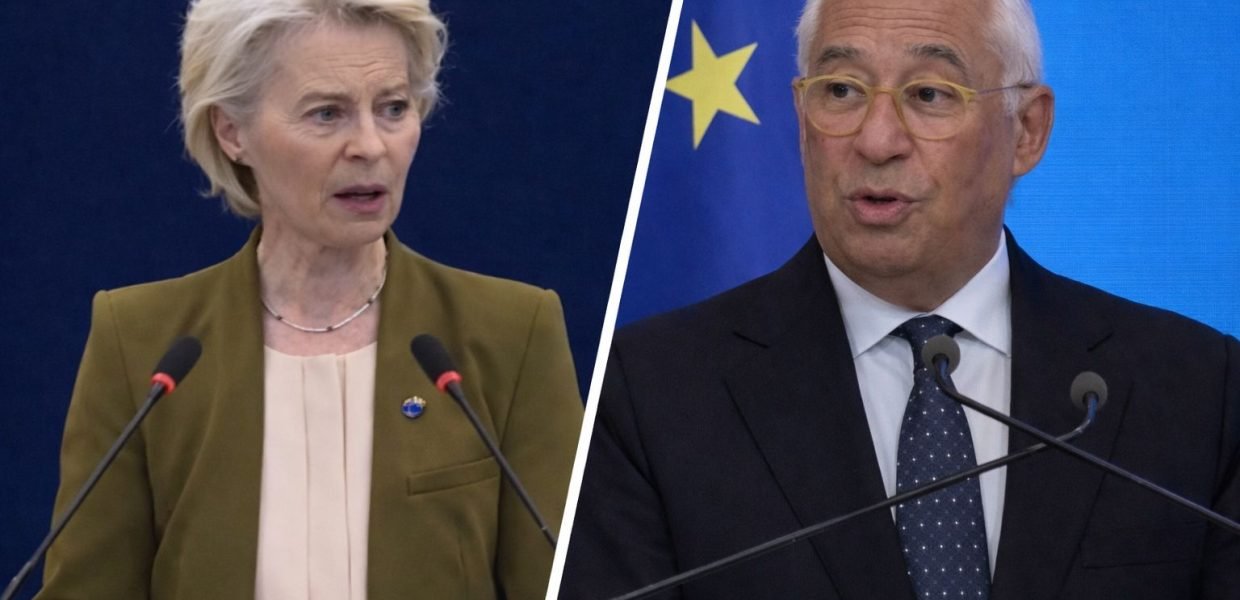 UE Antonio Costa y Ursula Von der Leyen