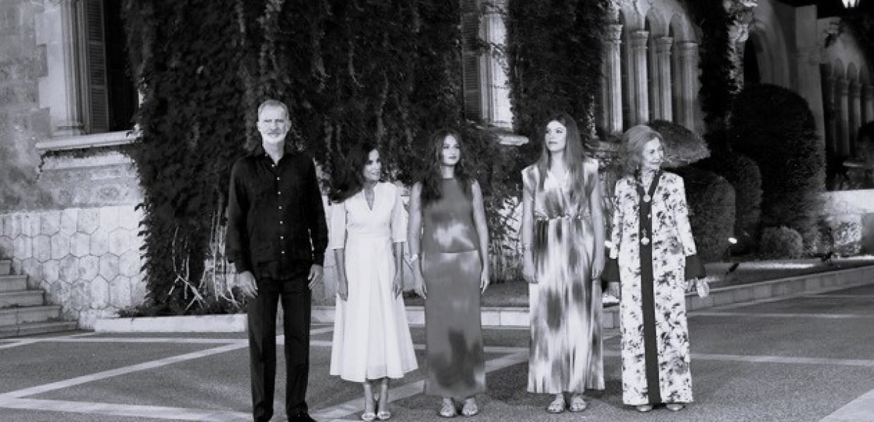 Recepción anual de la Familia Real en el Palacio de Marivent © Casa de S.M. el Rey